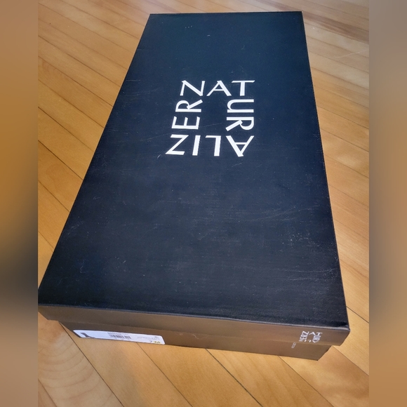 Cognac Lace-Up Knee High Boot with Tread New in Box from Naturalizer - Picture 11 of 11